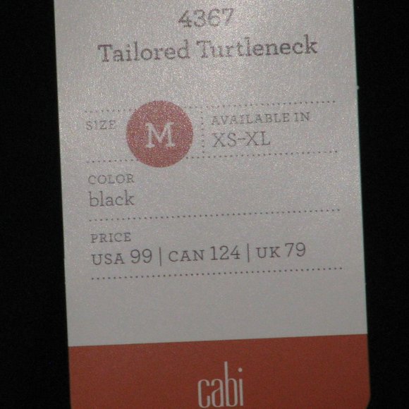 CAbi "Tailored Turtleneck" - Picture 2 of 2